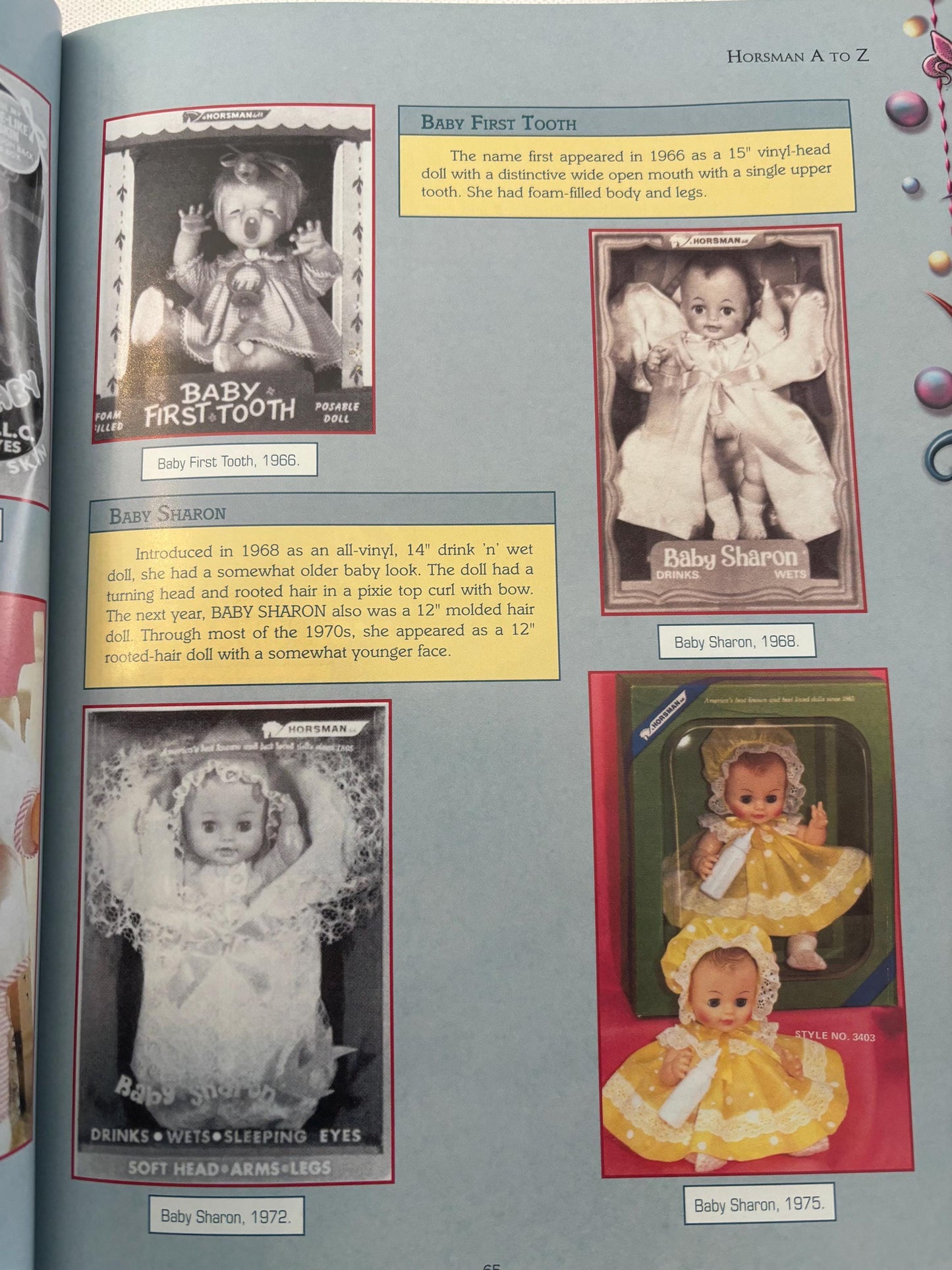 Horsman Dolls Book, The Vinyl Era 1950 to Present, Identification & Value Guide, by Don Jense