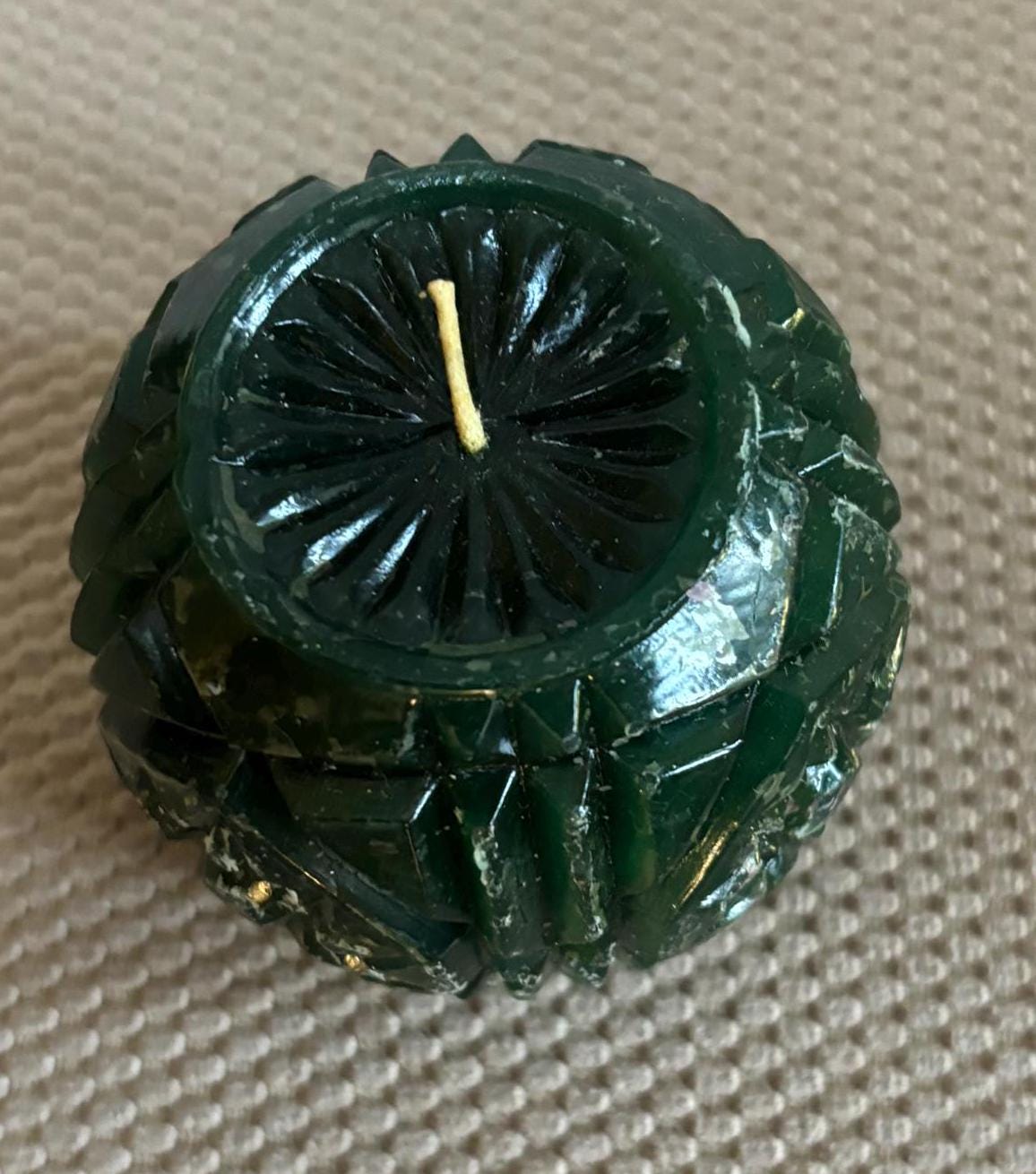 Vintage Kenzie Candles Set of 4 Candles 2 Purple 1 Green 1 White Collectible Candles Set 1 Lover Antiques and Vintage