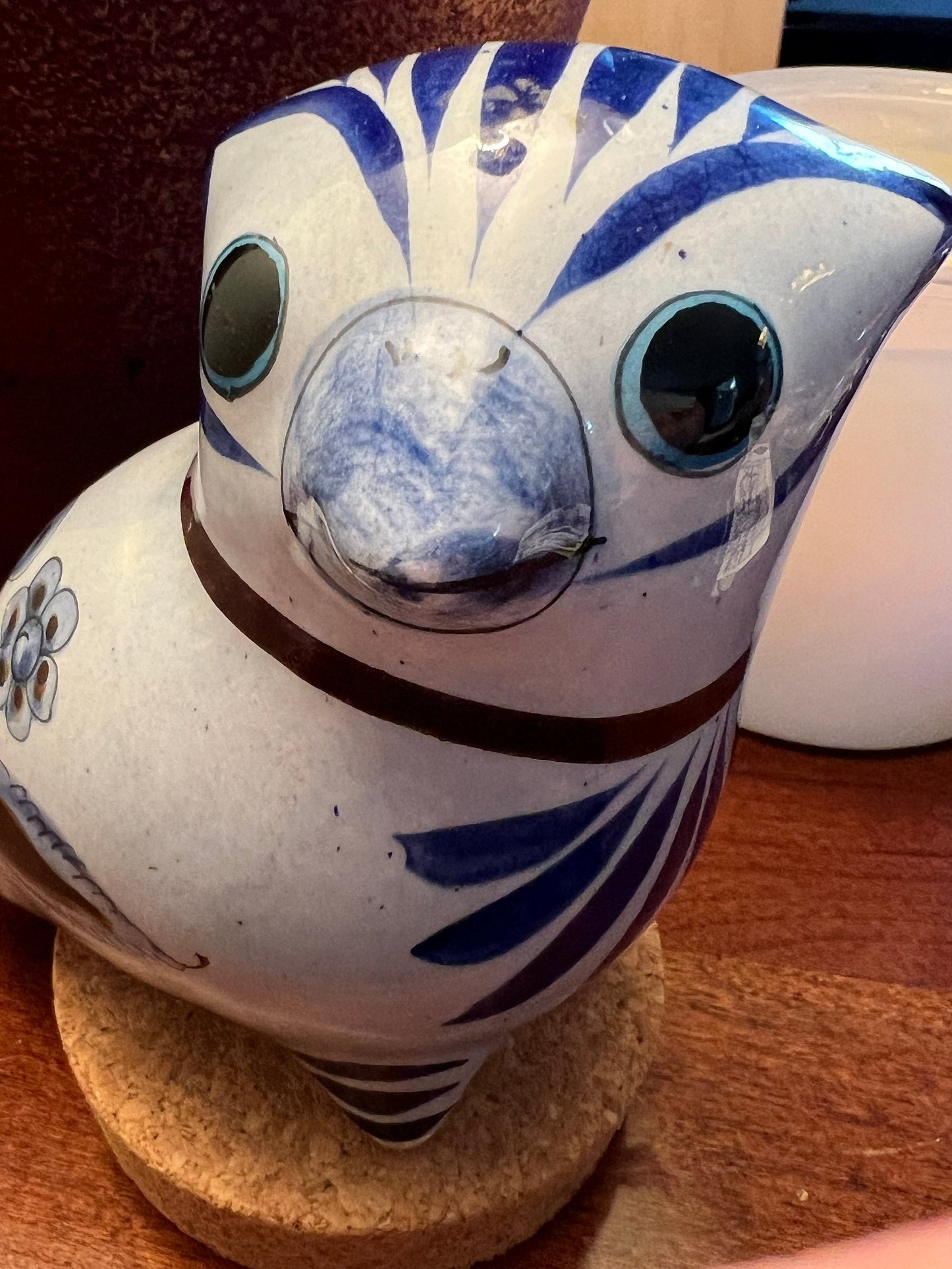 Vintage Tonala Mexican Pottery Owl, LAT 4 Mexico, Ken Edwards Owl Art, Mid-Century Modern Pottery, Bird Lover Antiques and Vintage