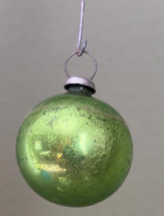 Vintage Shiny Brite Striped Ball Ornament Circle Circa 1940’s Lover Antiques and Vintage