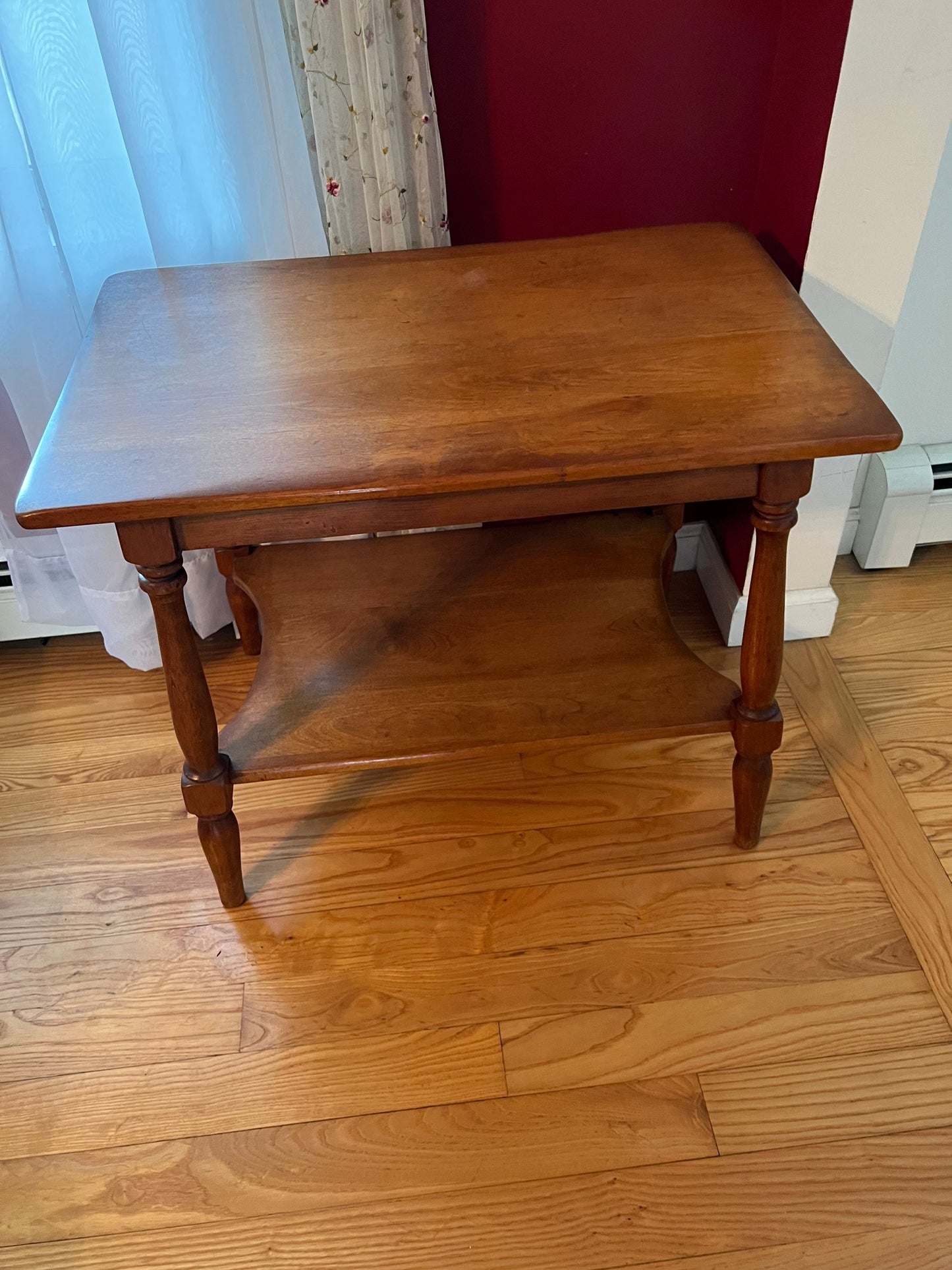 Cushman Fairfield End Table No. 5706 Mid Century Modern Wood Night Stand
