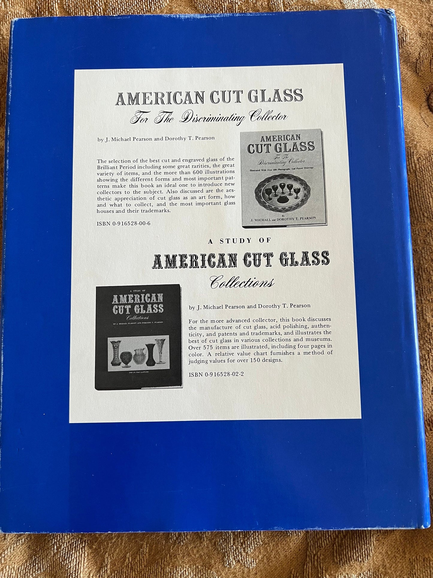 American Cut & Engraved Glass Encyclopedia 1880-1917, Vol. I