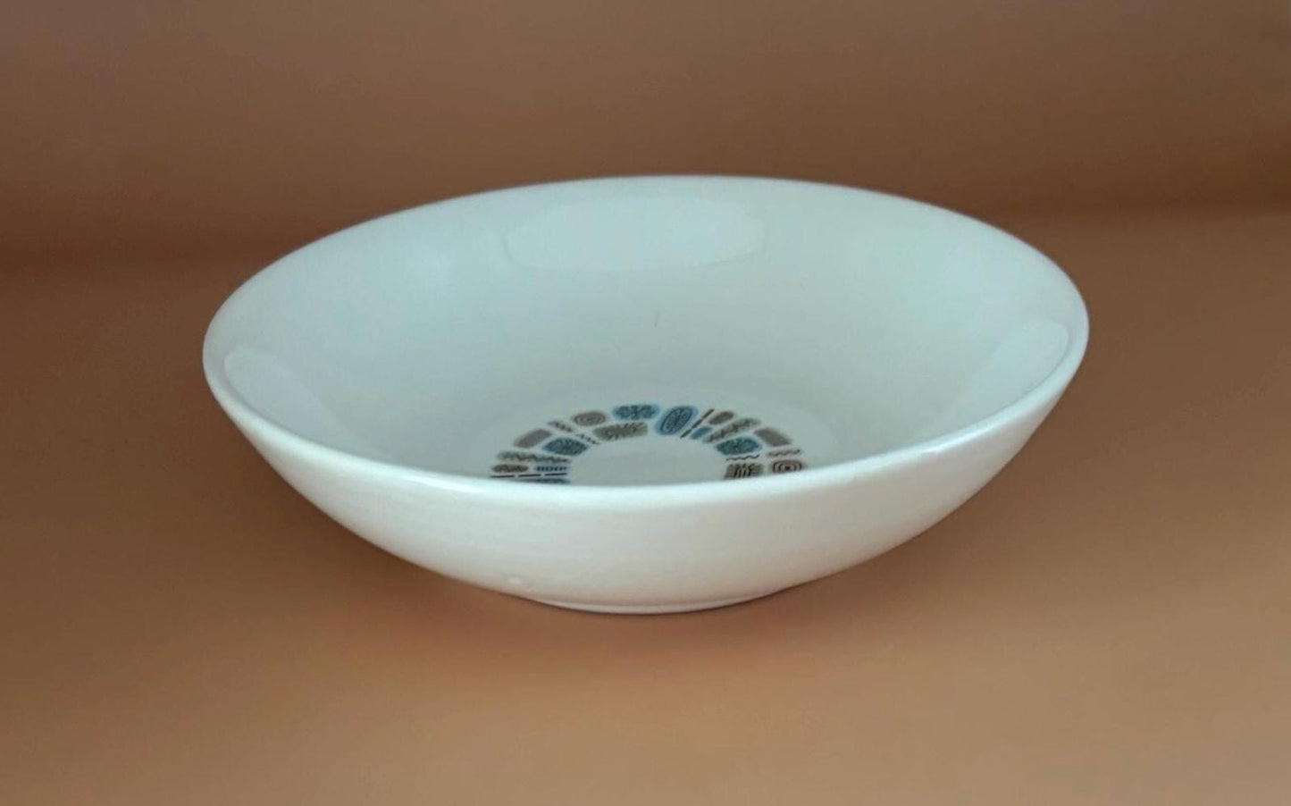 Vintage Canonsburg Pottery Dessert or Salad Bowl Temporama Design Lover Antiques and Vintage