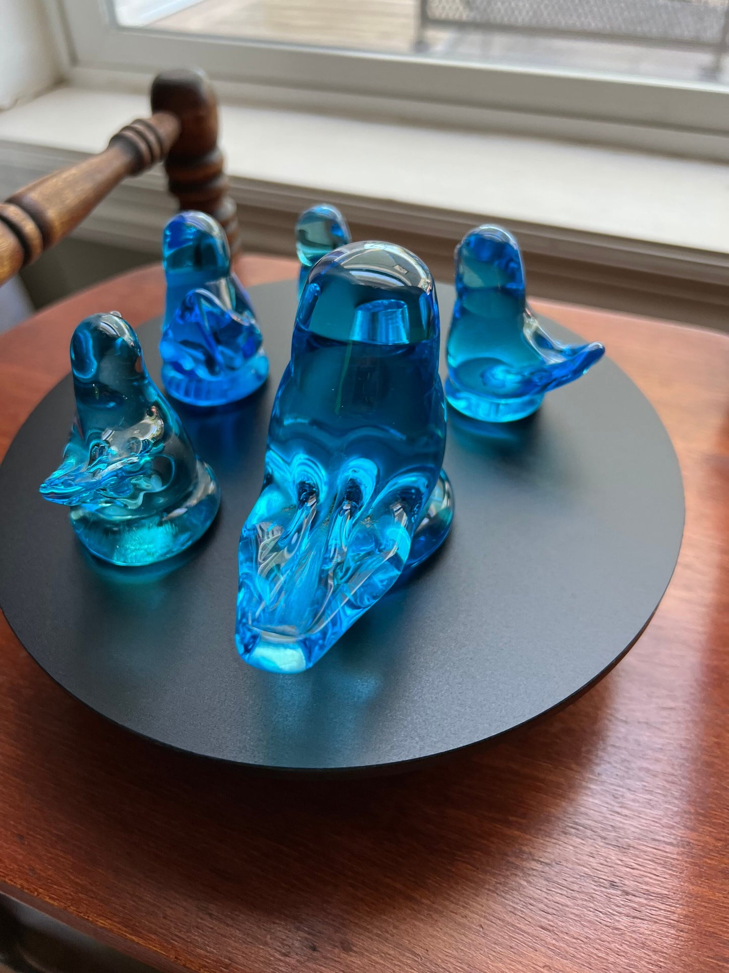 Vintage Bluebirds of Happiness signed by Leo Ward and Ron Ray Family Collection of 5 various sizes