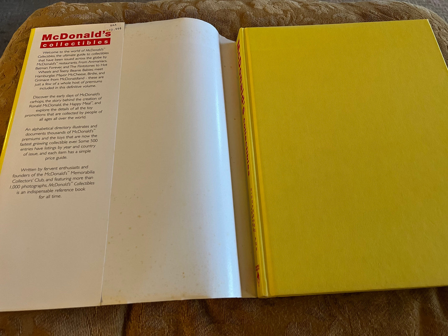 Vintage McDonald's Collectibles Book: The Definitive Guide, 1997