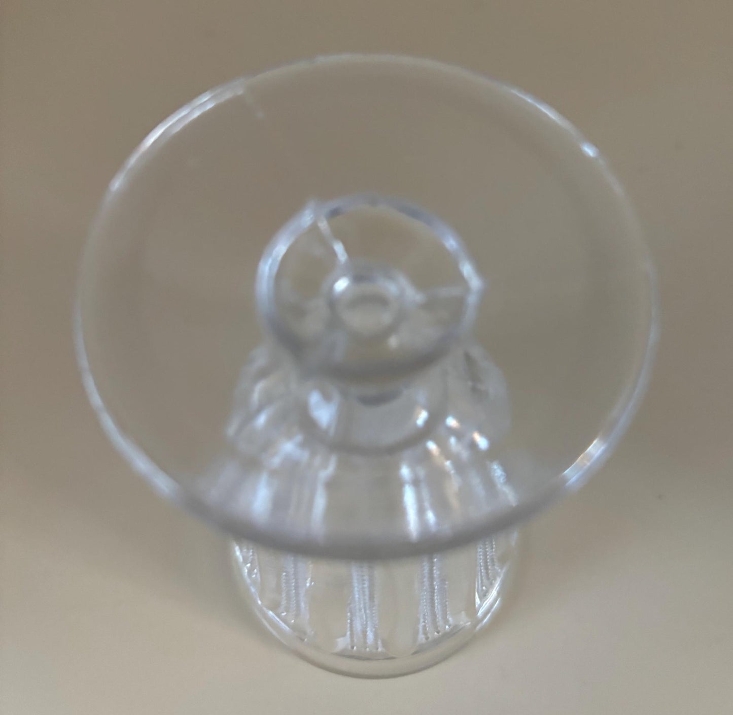 Antique Wine Glass EAPG Paneled Dewdrop Pattern Crystal Glass Footed Cup Lover Antiques and Vintage