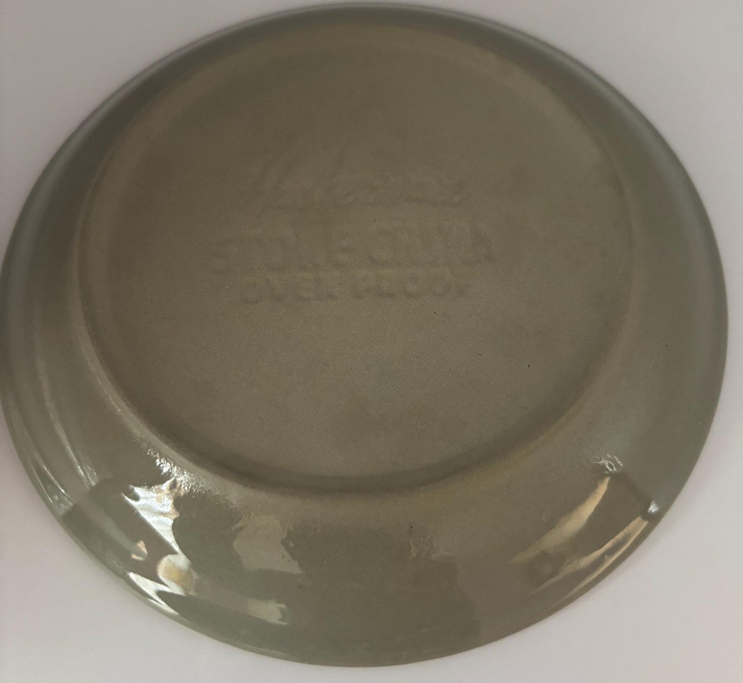 Harker Pottery Bread Plate, Harkerware Stone Porcelain Plates, Lover Antiques and Vintage