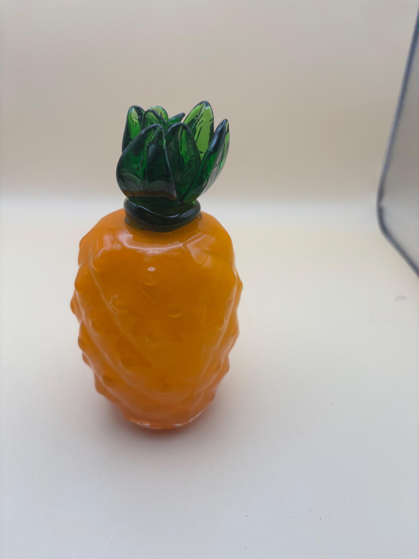 Vintage Glass Pineapple Figurine Lover Antiques and Vintage