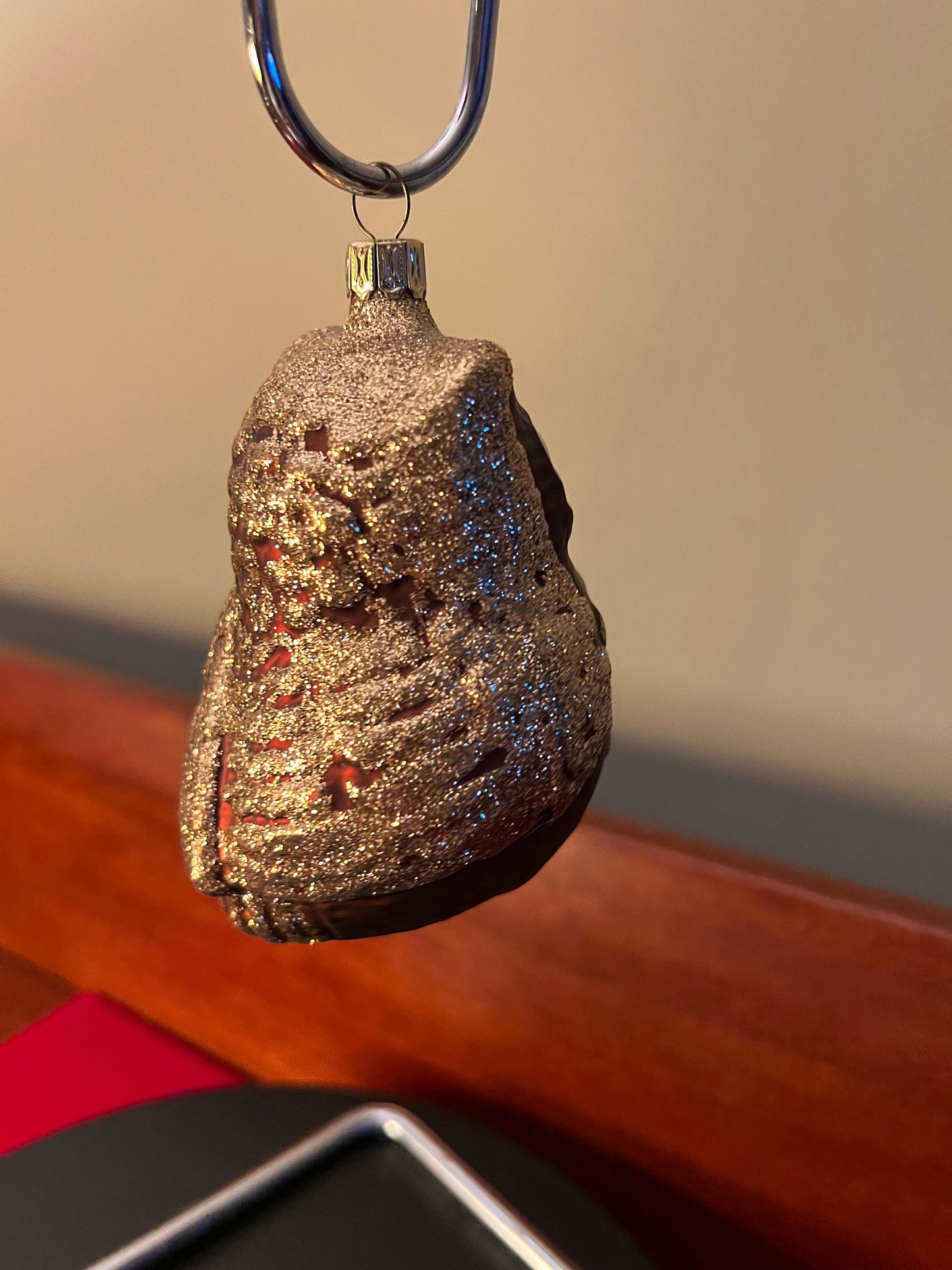 Vintage Hand Blown Glass Owl Ornament: Big Eyes, Made in Germany