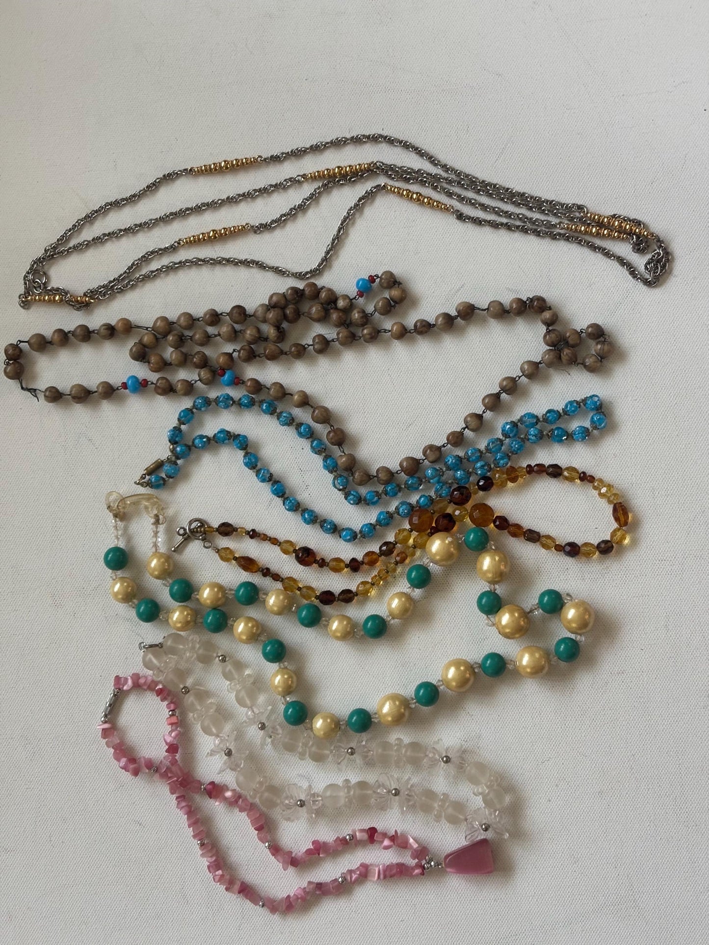 Vintage Necklaces Collection Variety Jewelry Lot Lover Antiques and Vintage