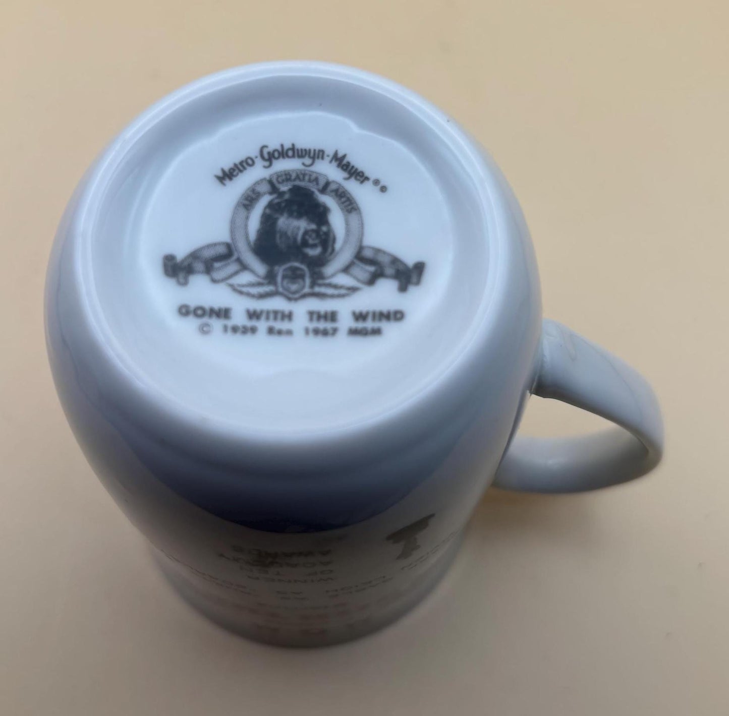 Vintage Gone with the Wind Cup Collectible Mug Lover Antiques and Vintage