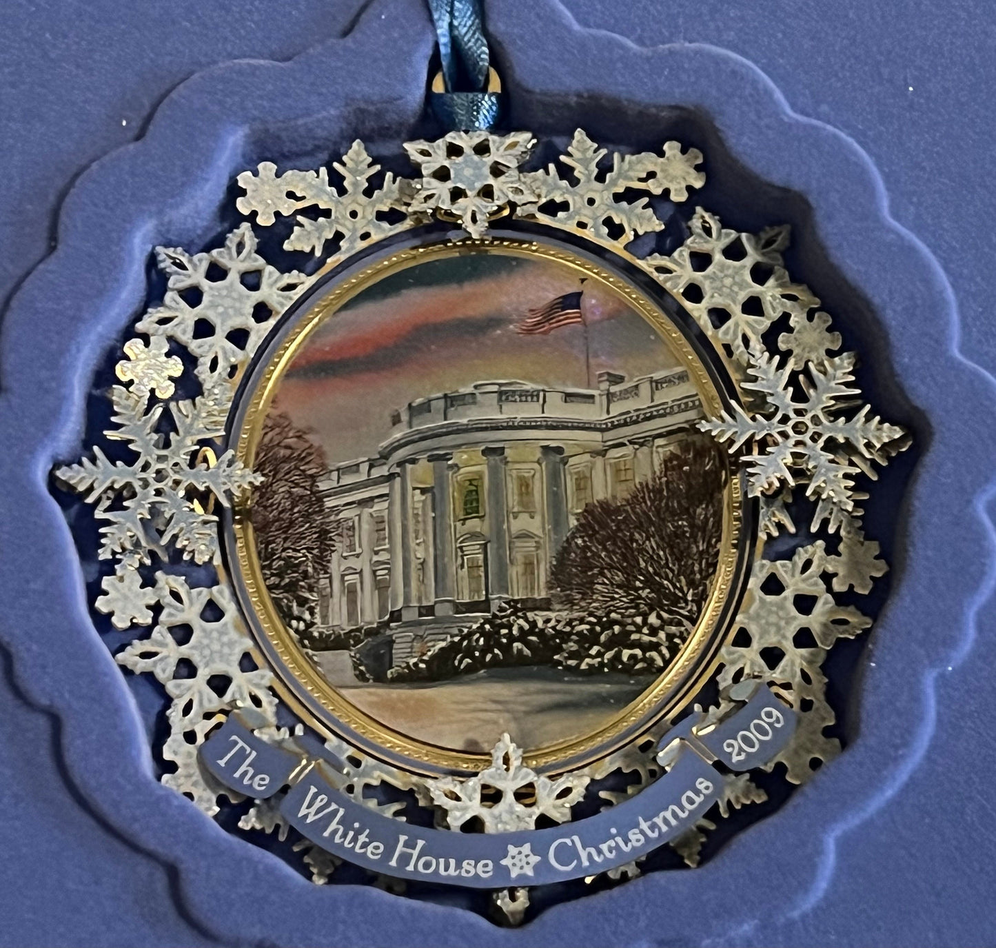 White House Historical Association 2009 Christmas Ornament: Grover Cleveland
