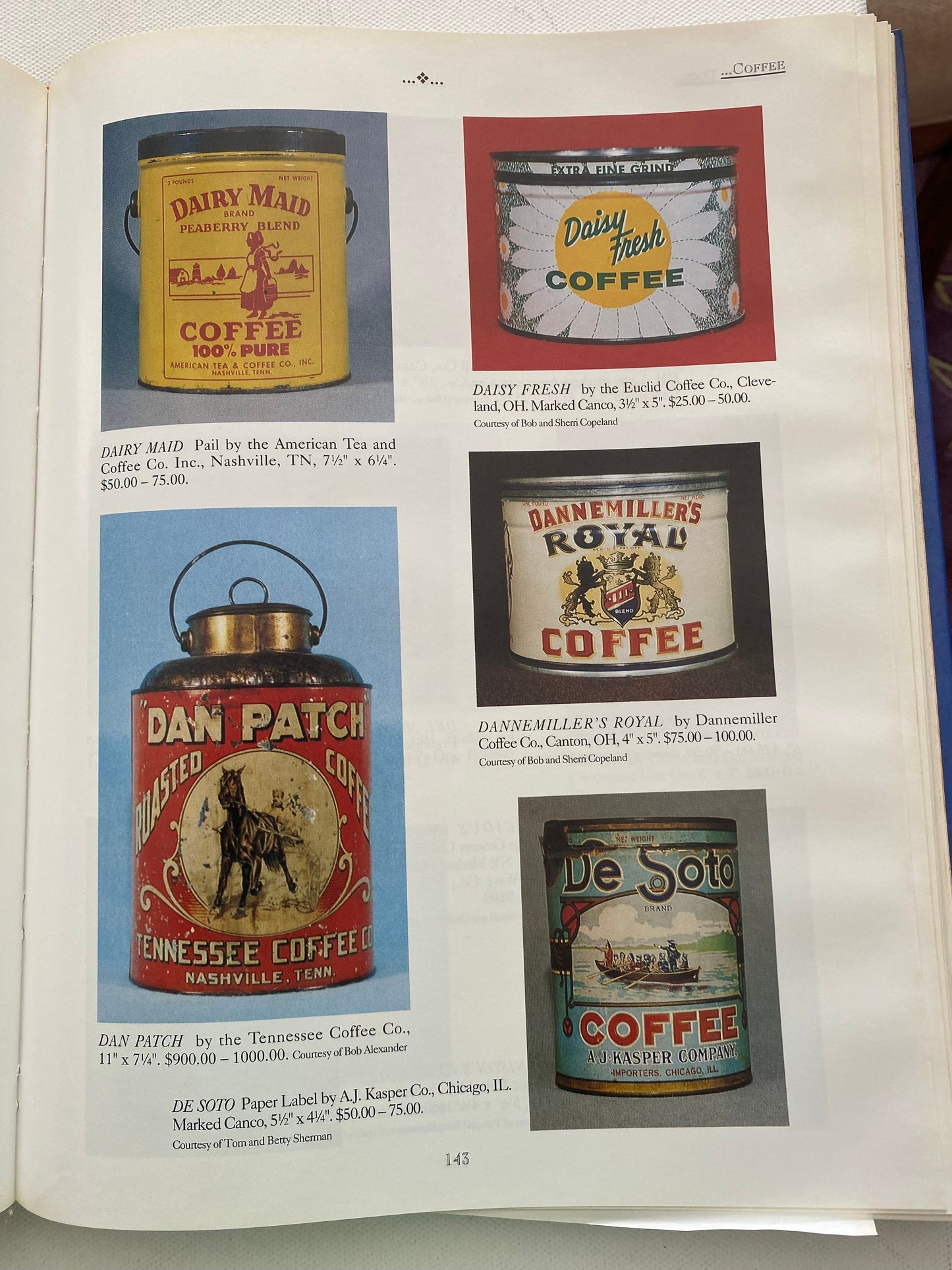 Antique Tins Identification & Values Guide Book by Fred Dodge