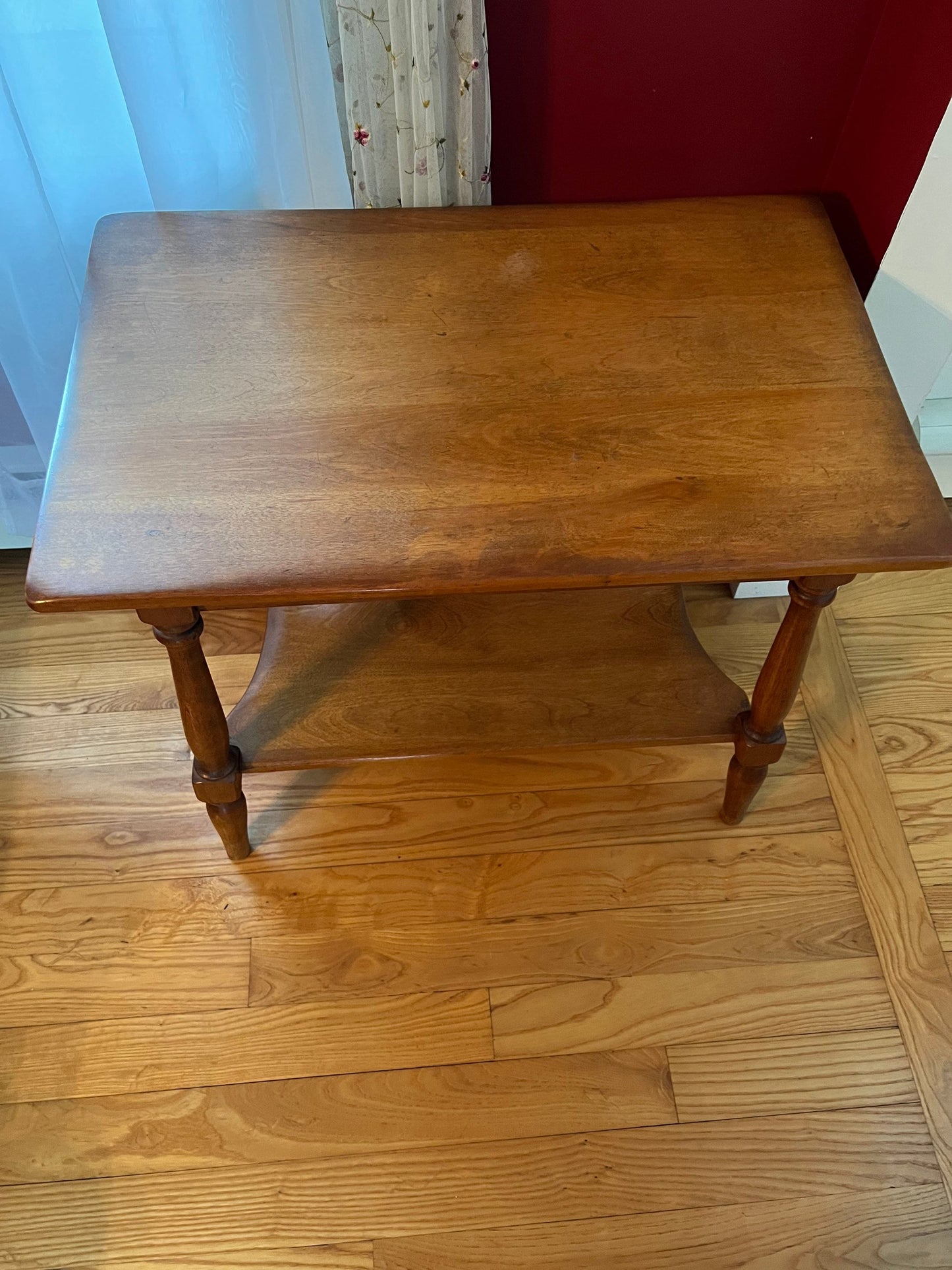 Cushman Fairfield End Table No. 5706 Mid Century Modern Wood Night Stand