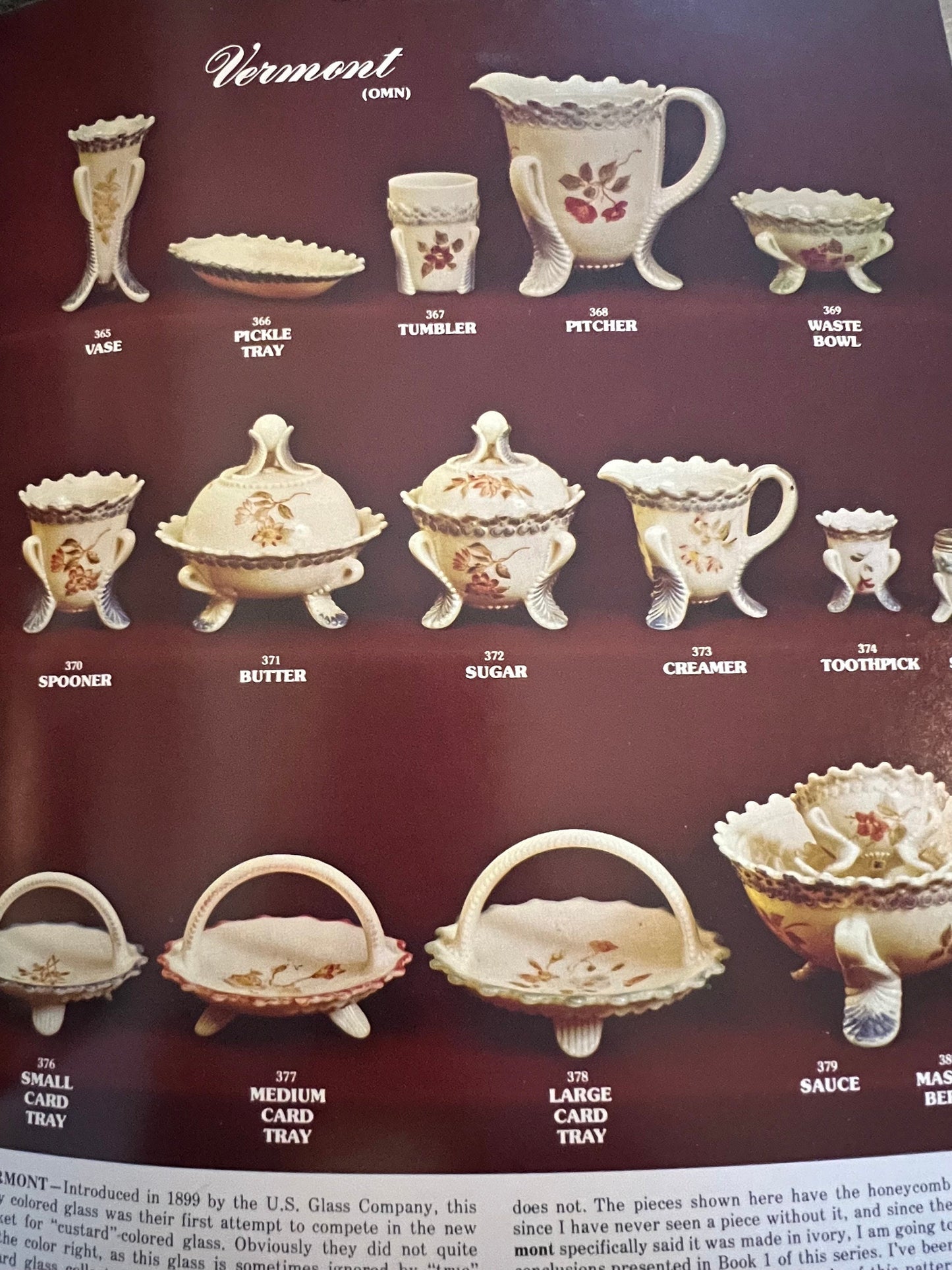 Victorian Custard Glass Encyclopedia: Book 4 by William Heacock