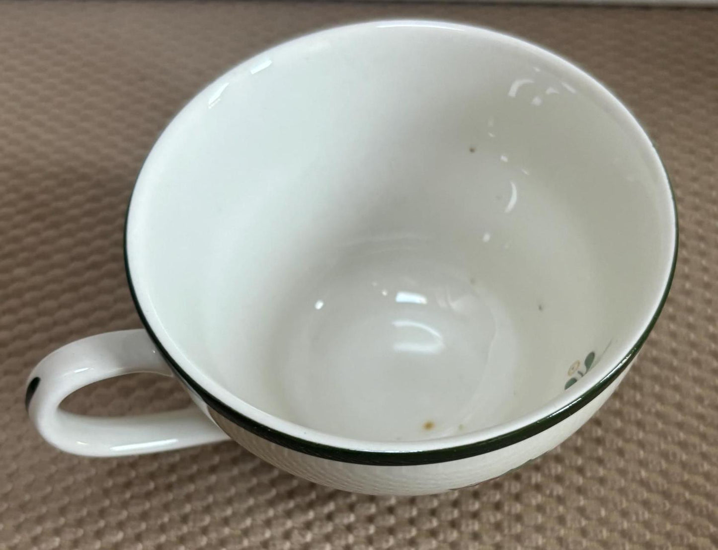 Vintage Cup Christmas Tree Plate by Cuthbertson Made in England Christmas Tea Cup Lover Antiques and Vintage