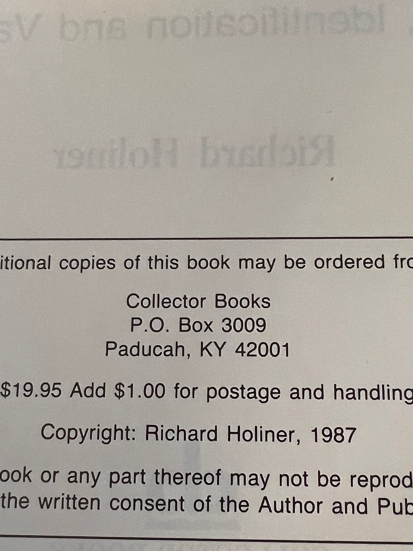 Antique Purses History & Value Guide by Richard Holiner