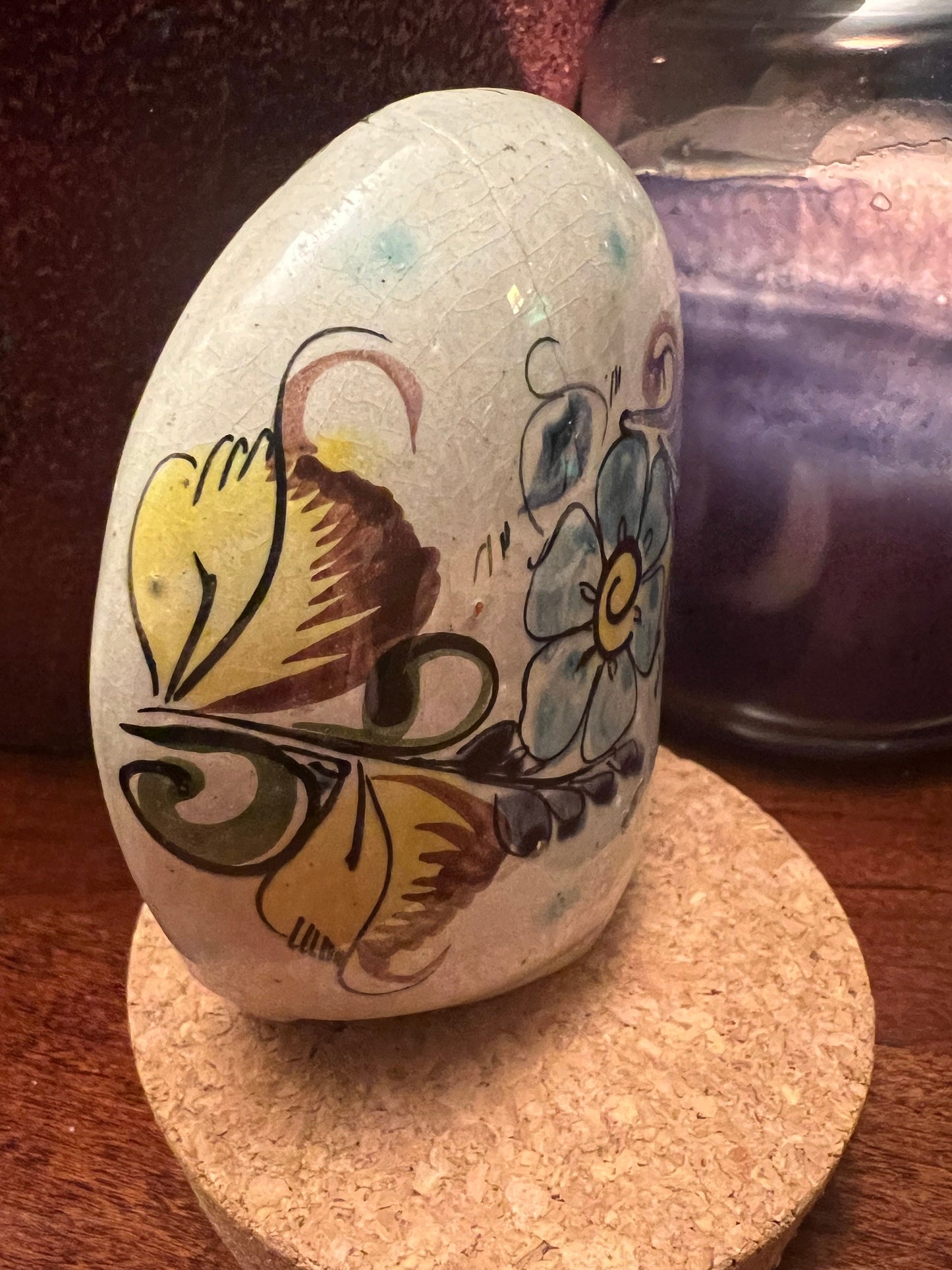 Vintage Tonala Mexican Pottery Owl: Signed CAT Solis, Ken Edwards Style