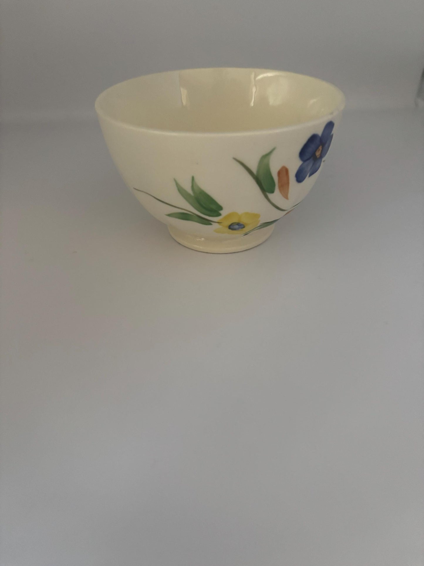 Blue Ridge Southern Potteries Coffee Mug, Summer Flowers Teacup, Lover Antiques and Vintage