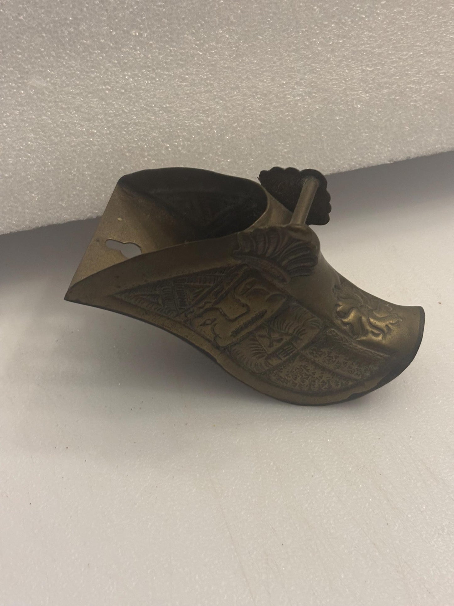 Antique Spanish Conquistador Brass Stirrup Lover Antiques and Vintage