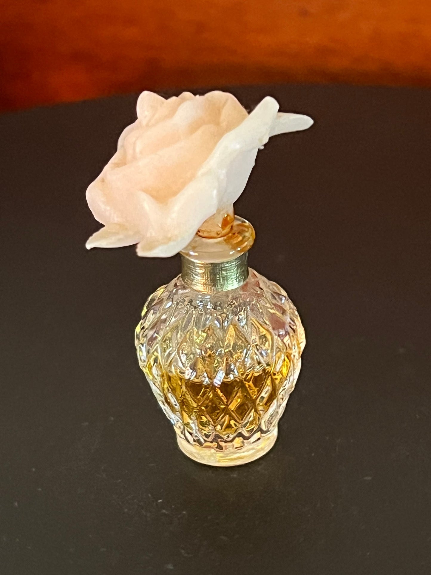 Vintage Capricci Nina Ricci Miniature Eau de toilette 2.5 ml/0.08 fluid ounces, Small French Collectible Perfume, Lover Antiques and Vintage