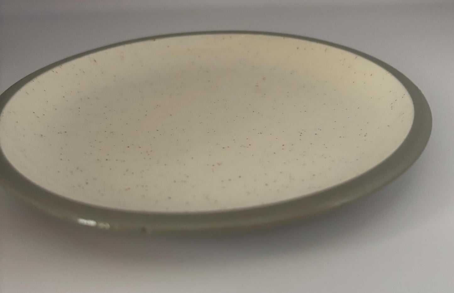 Harker Pottery Bread Plate, Harkerware Stone Porcelain Plates, Lover Antiques and Vintage