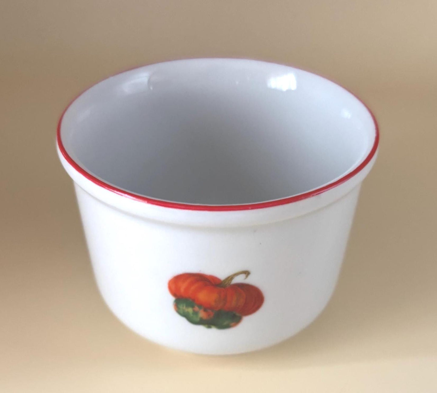 Ancap Espresso Cups Set of 3, Porcelain Sonoma Italy, Italian Ramekins, Italy Porcelain Cup