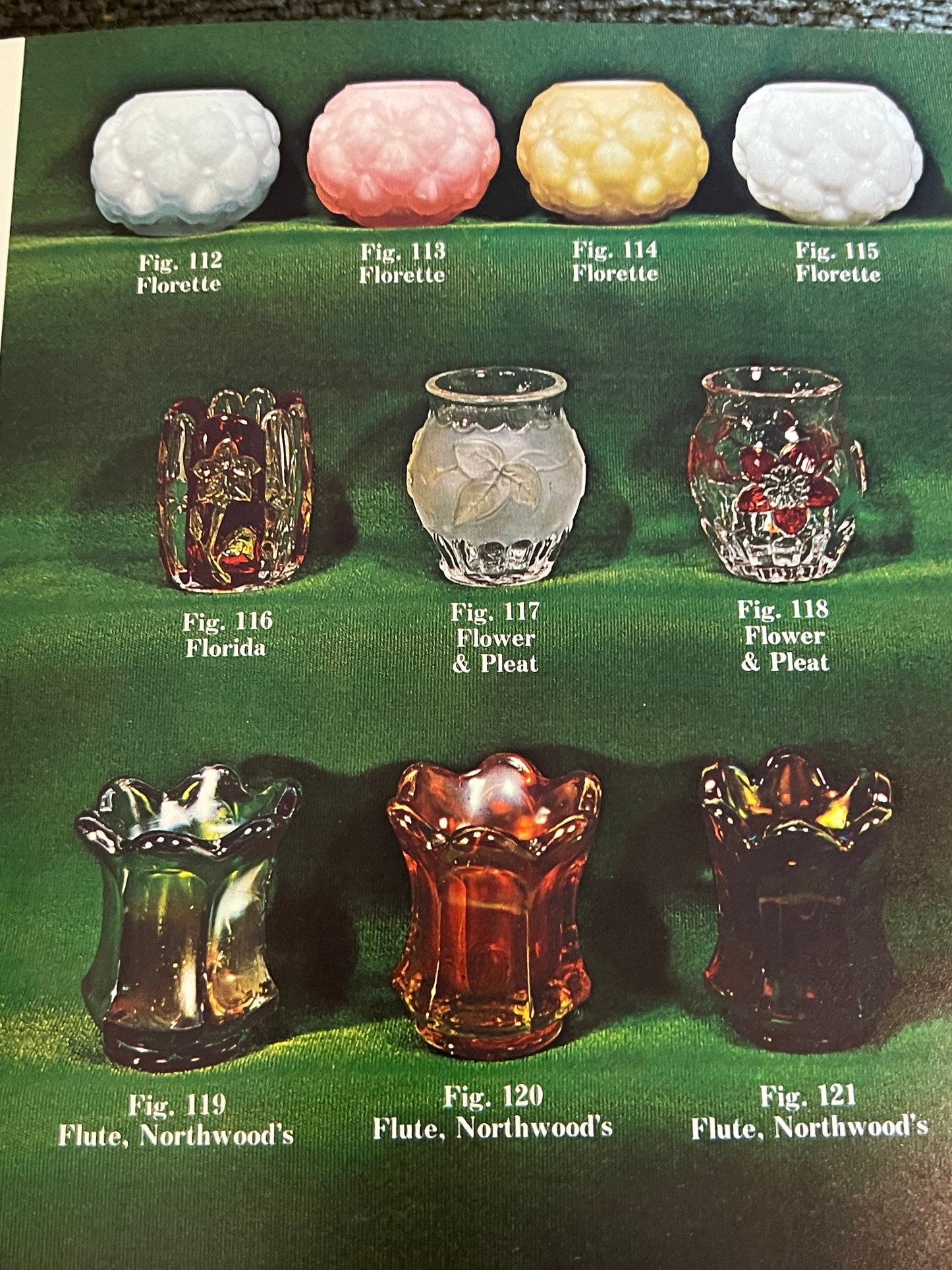 Victorian Colored Pattern Glass Encyclopedia: Toothpick Holder Guide by William Heacock