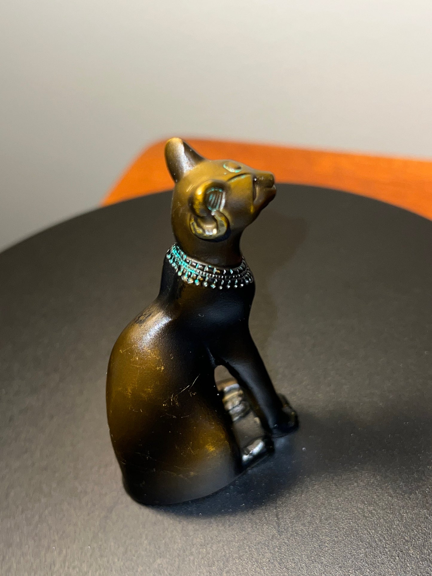 Vintage Siamese Cat Figurine: Franklin Mint Faberge, 1980s