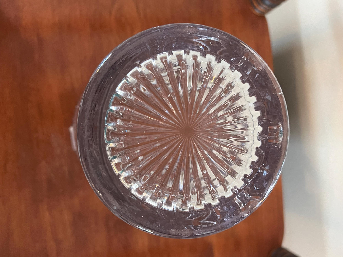 Vintage Imperial Cape Cod Flip Vase Crystal Cut Glass Art Lover Antiques and Vintage