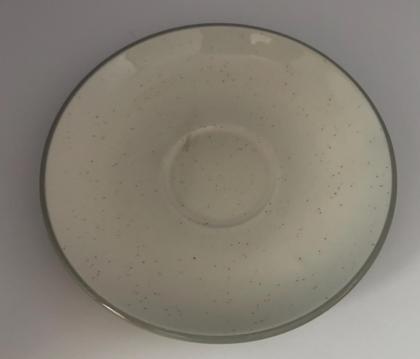 Harker Pottery Saucer Plate, Harkerware Stone Porcelain Plates, Lover Antiques and Vintage