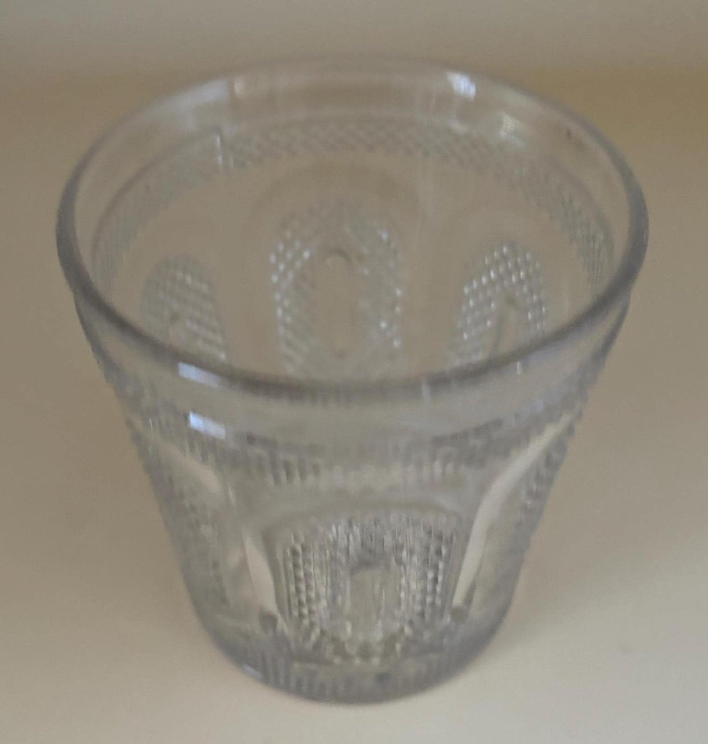 Antique Glass Cup or Spooner Lover Antiques and Vintage