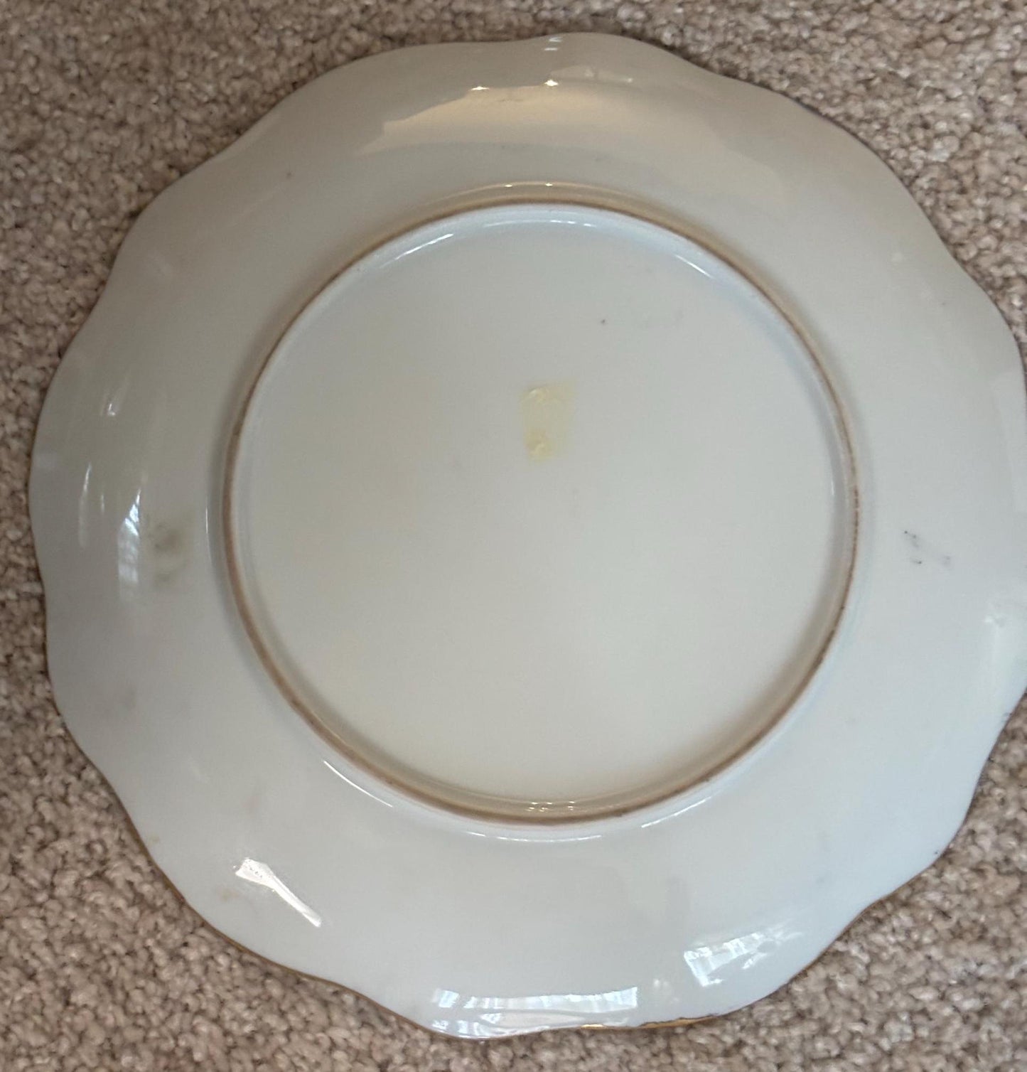 Antique Limoges Hand Painted Poppy Floral Plate, Lover Antiques and Vintage