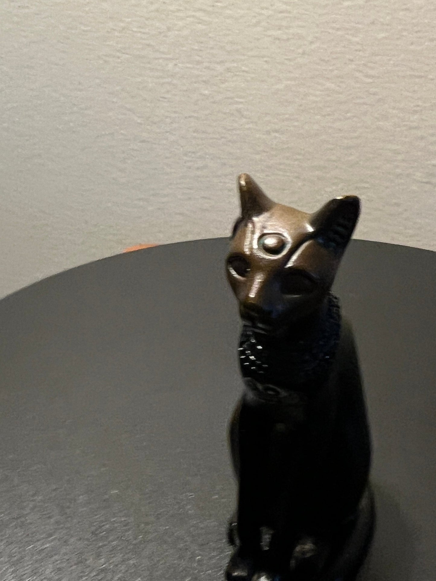 Vintage Siamese Cat Figurine: Franklin Mint Faberge, 1980s