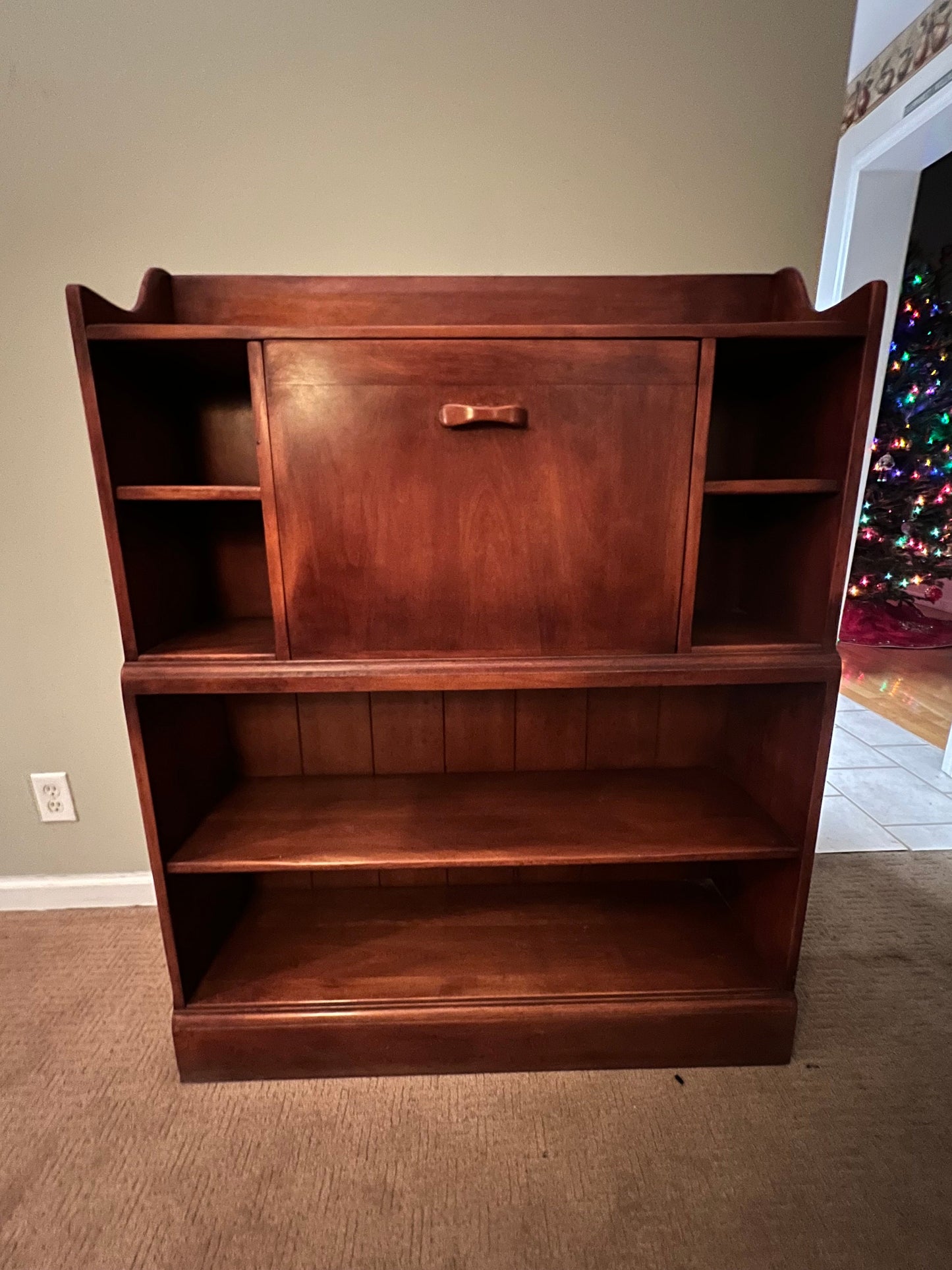 Cushman Colonial Creations Ezekiel Crane Bookcase Desk #5-119, Cushman Book Case, Cushman Desk, Lover Antiques and Vintage