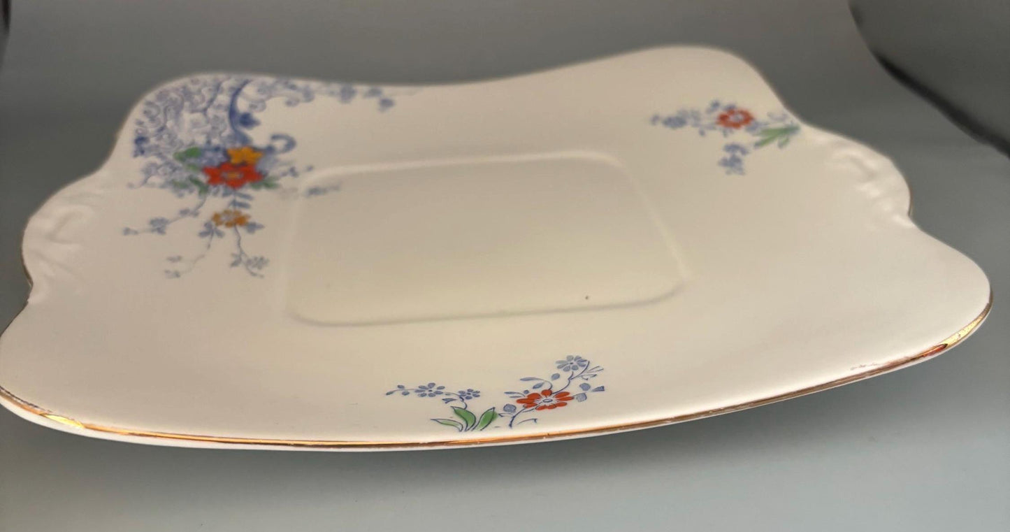 Vintage Heathcote China Serving Plate Large Platter Lover Antiques and Vintage
