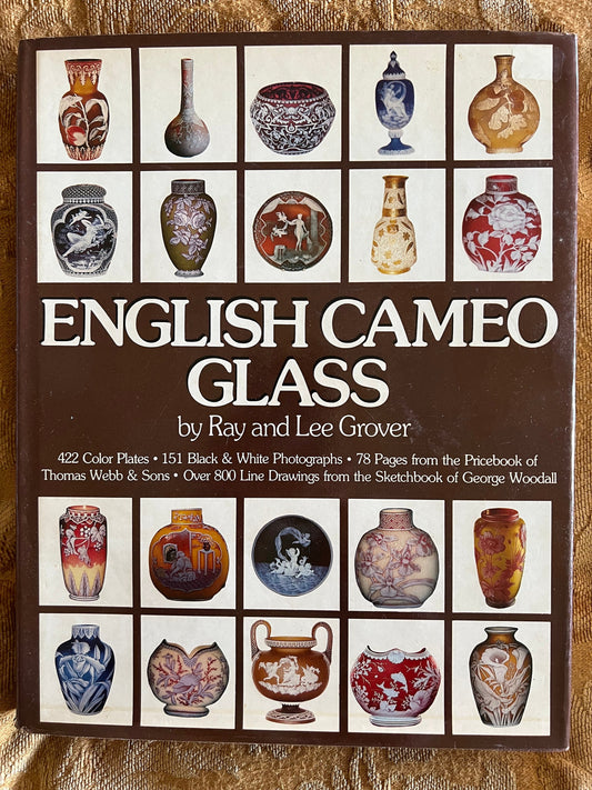 Vintage English Cameo Glass Book: Grover Guide, First Edition 1980