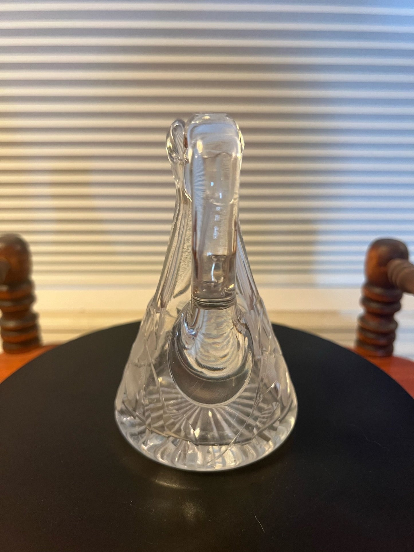 Antique ABP American Brilliant Cut Crystal Cruet Vase with Handle
