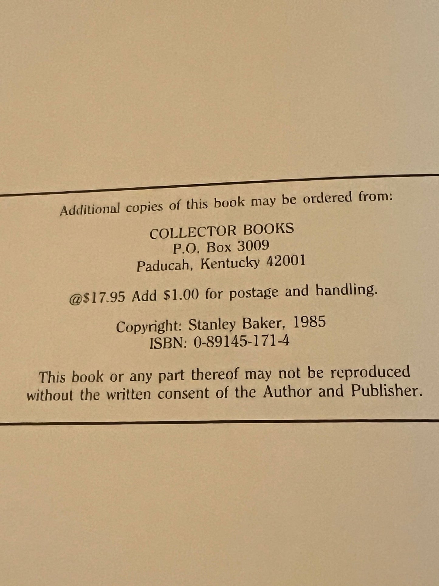 Vintage Railroad Collectibles Book: Illustrated Value Guide, 1985