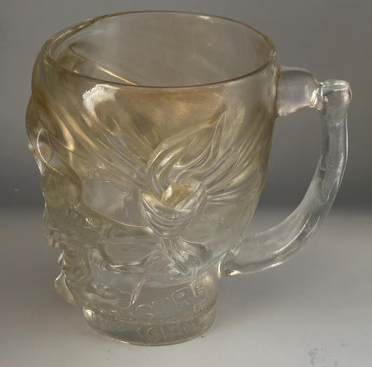 Luminarc USA Glass Pirate Skull Mug, Treasure Island Casino in Las Vegas