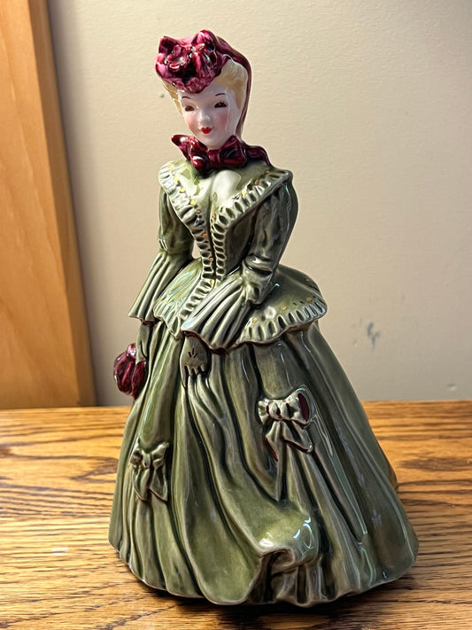 Vintage Florence Ceramic Figurine Named Sarah Sculpture Home Decor Lover Antiques and Vintage
