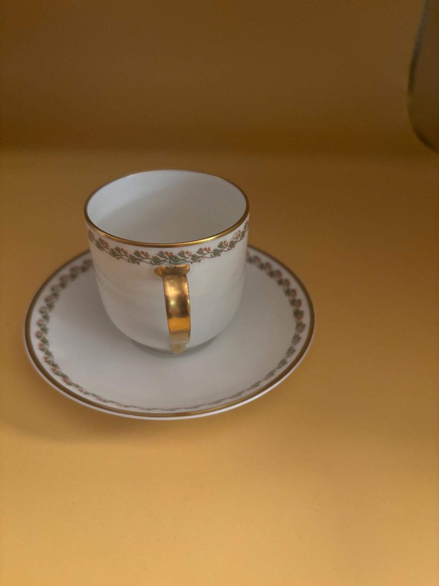 Antique Limoges Haviland France Tea Cup and Saucer The Lisbon Lover Antiques and Vintage