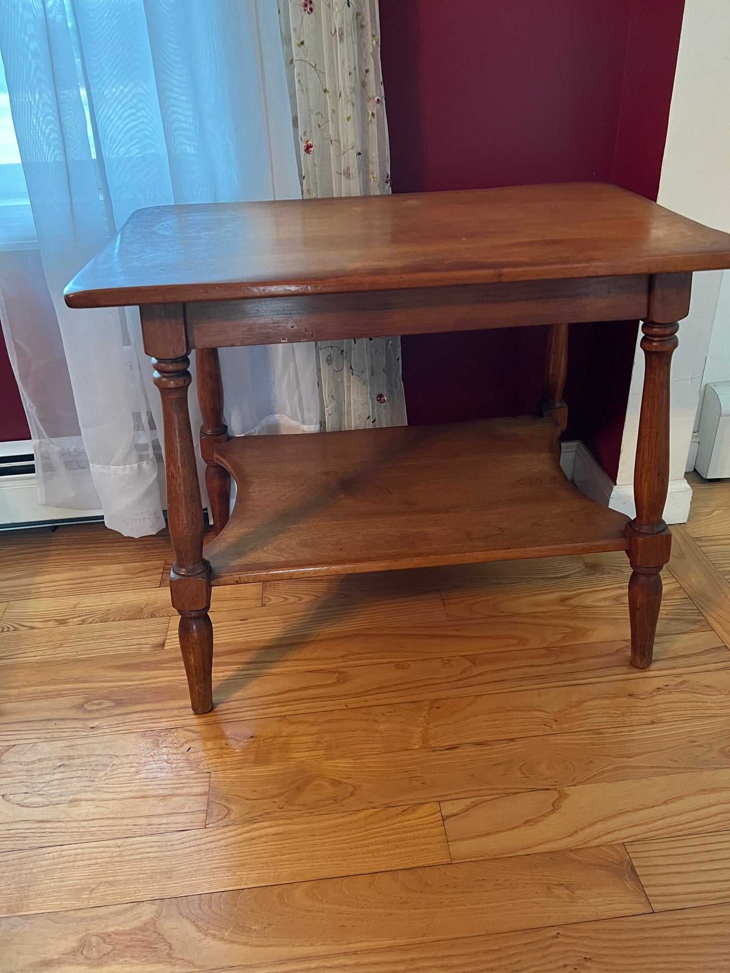 Cushman Fairfield End Table No. 5706 Mid Century Modern Wood Night Stand