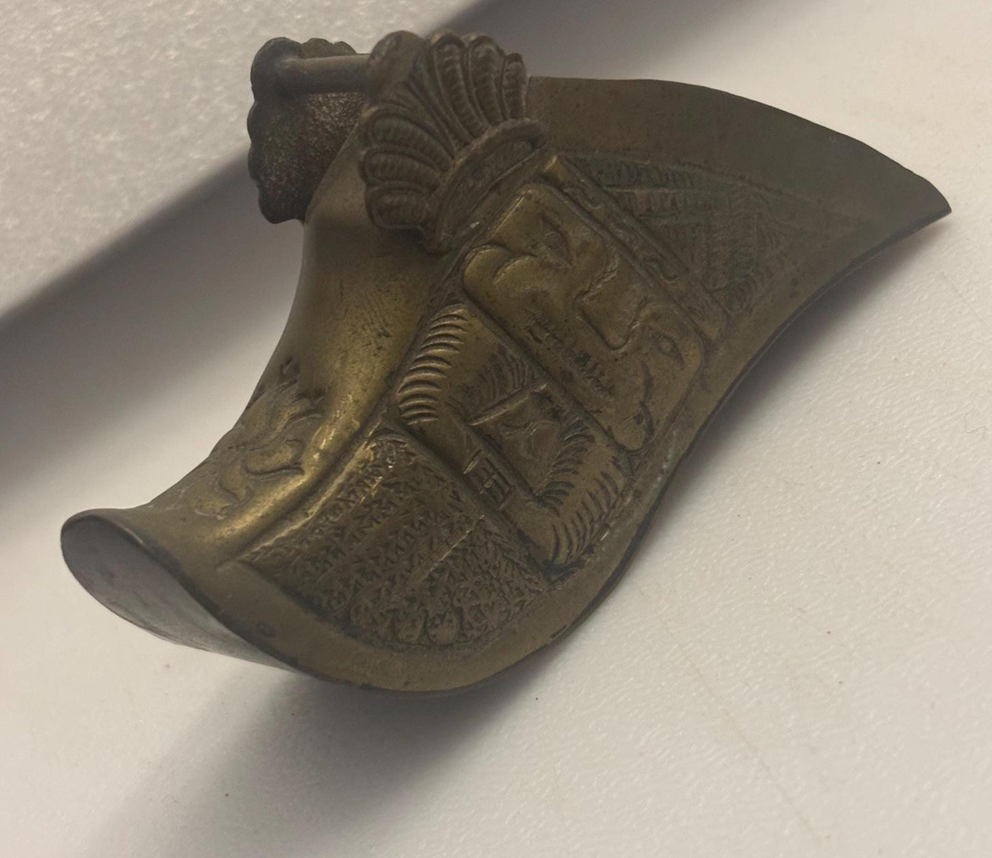Antique Spanish Conquistador Brass Stirrup Lover Antiques and Vintage
