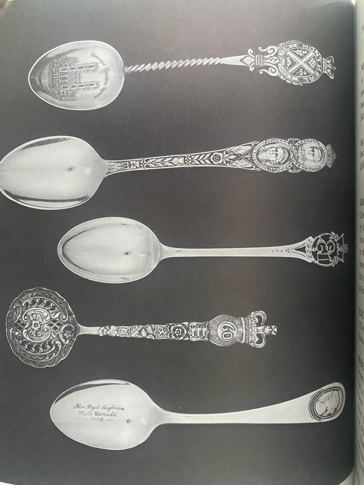 Vintage Spoon Souvenir Guide Book: United States & Canada