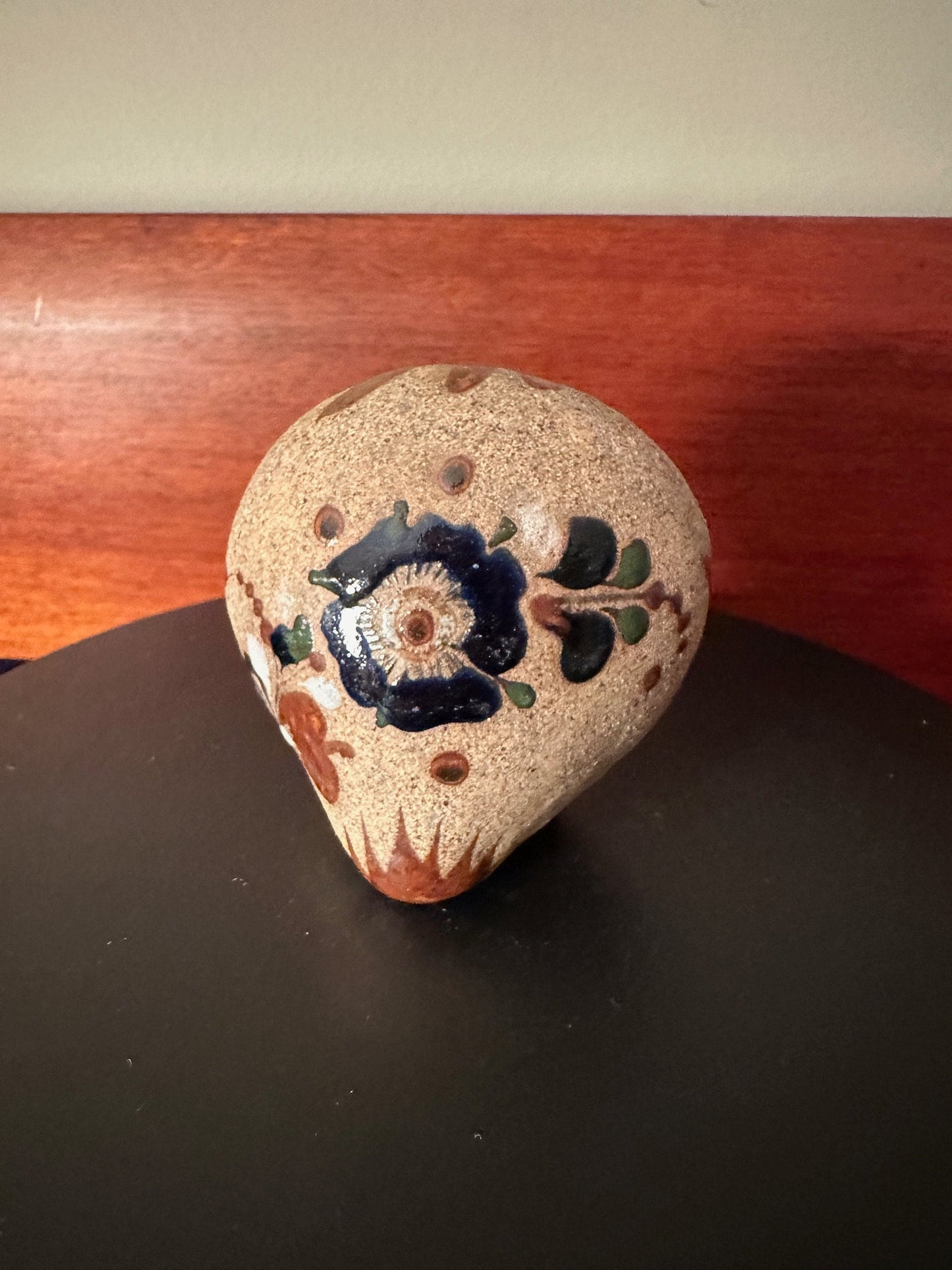 Vintage Tonala Mexican Pottery Owl - Signed CAT, Ken Edwards Style