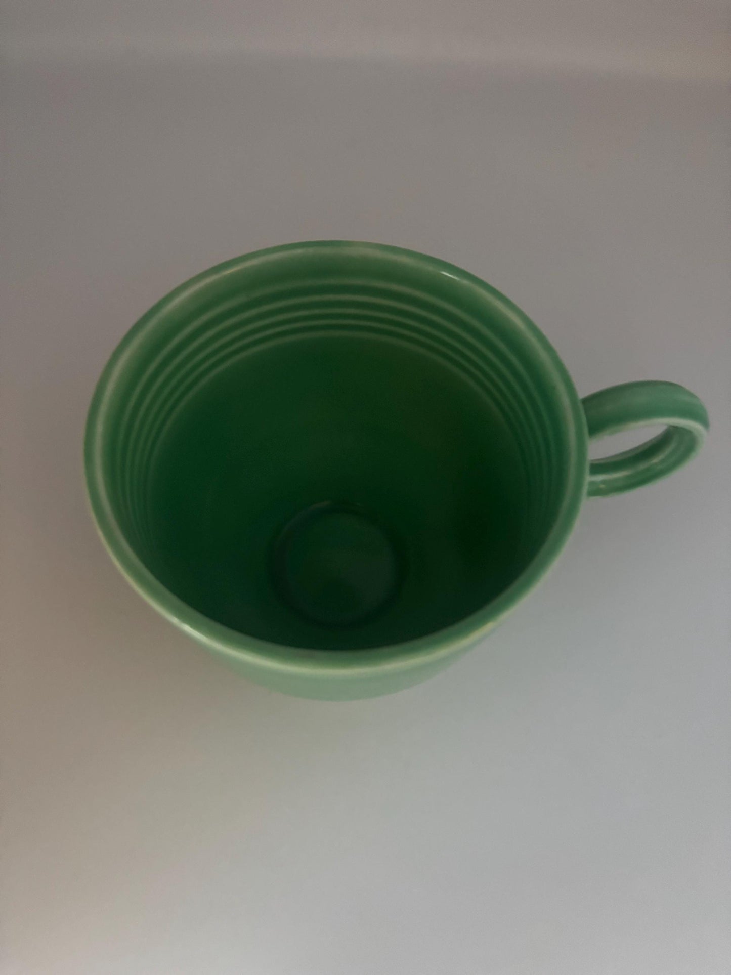 Fiesta Ware Green Coffee Cup, Fiestaware Original Green Homer Laughlin, Lover Antiques and Vintage