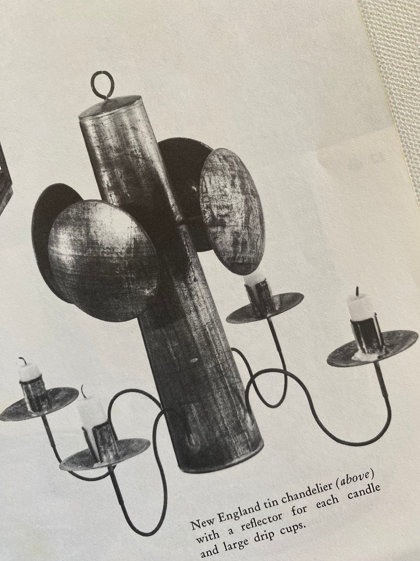 Early Lighting in America Book: Tallow to Oil - 1977 Applied Arts