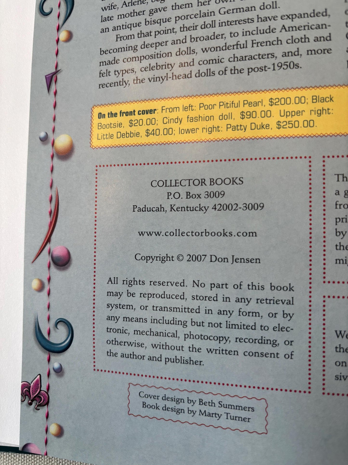Horsman Dolls Book, The Vinyl Era 1950 to Present, Identification & Value Guide, by Don Jense