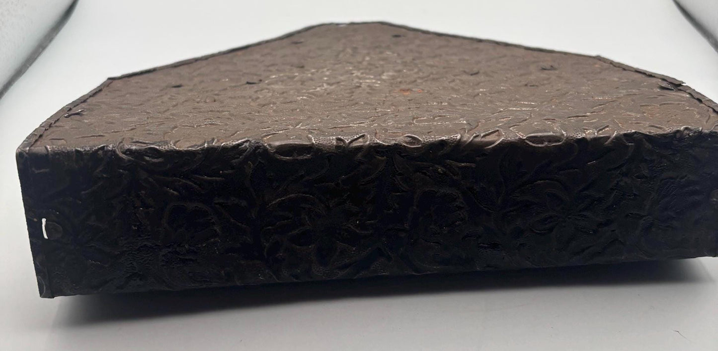Vintage Embossed Copper Match Wall Mount Holder Kitchen Wall Rack Lover Antiques and Vintage